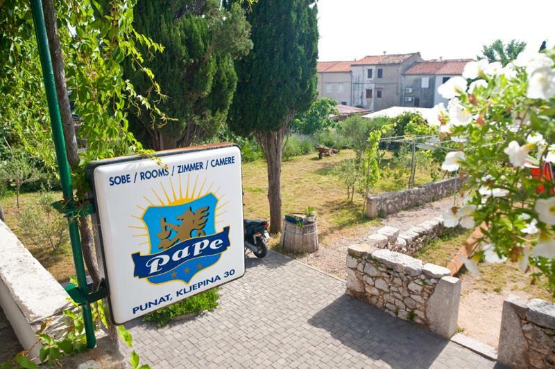 Pape Punat Apartmani I Sobe Exteriör bild